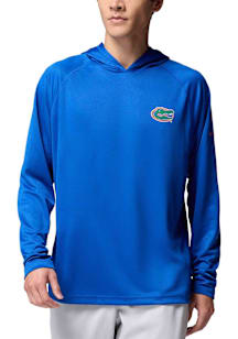 Columbia Florida Gators Mens Blue PFG Solar Stream Hood