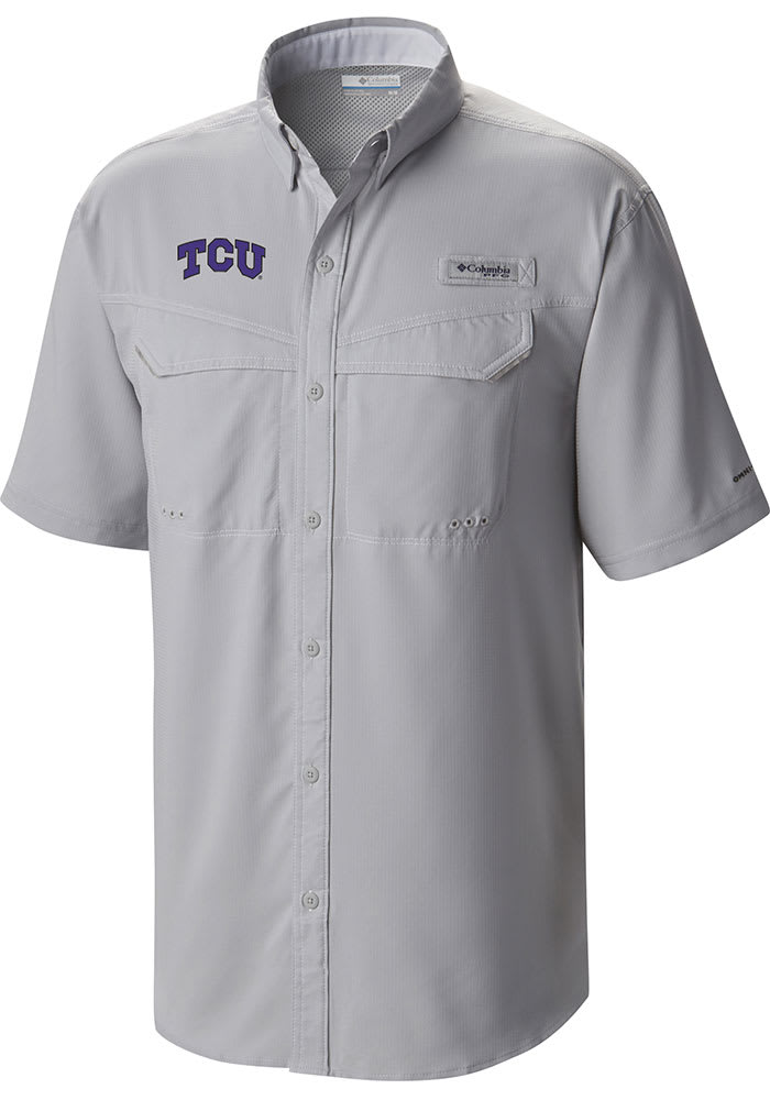 tcu columbia fishing shirt