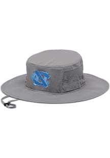 Columbia North Carolina Tar Heels Grey Bora Bora Booney III Mens Bucket Hat