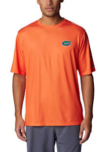 Columbia Florida Gators Orange Terminal Tackle Palm Tree Short Sleeve T Shirt