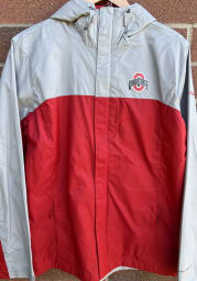 Columbia Ohio State Buckeyes Mens Grey Glennaker Storm Light Weight Jacket