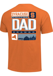 Syracuse Orange Orange Tiles Dad Short Sleeve T Shirt