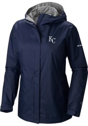 Columbia Kansas City Royals Womens Navy Blue Arcadia Light Weight Jacket