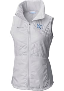 Columbia Kansas City Royals Womens White Mix Vest