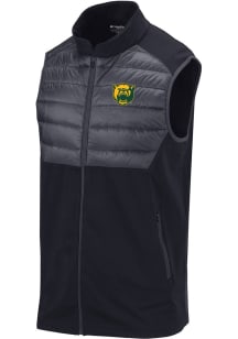 Columbia Baylor Bears Mens Black In the Element Sleeveless Jacket