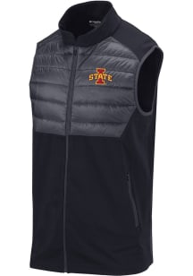 Columbia Iowa State Cyclones Mens Black In the Element Sleeveless Jacket