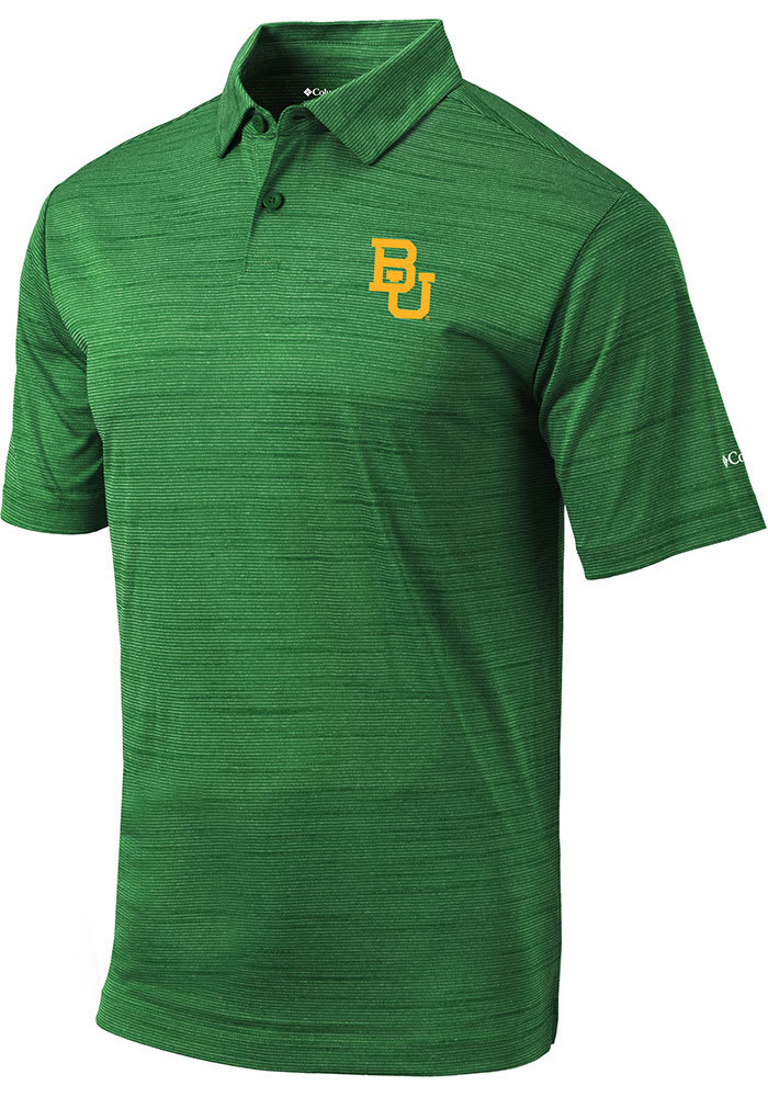 Nike Baylor Bears Mens Grey Varsity Short Sleeve Polo