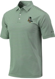 Mens Michigan State Spartans Green Columbia Club Invite Short Sleeve Polo Shirt
