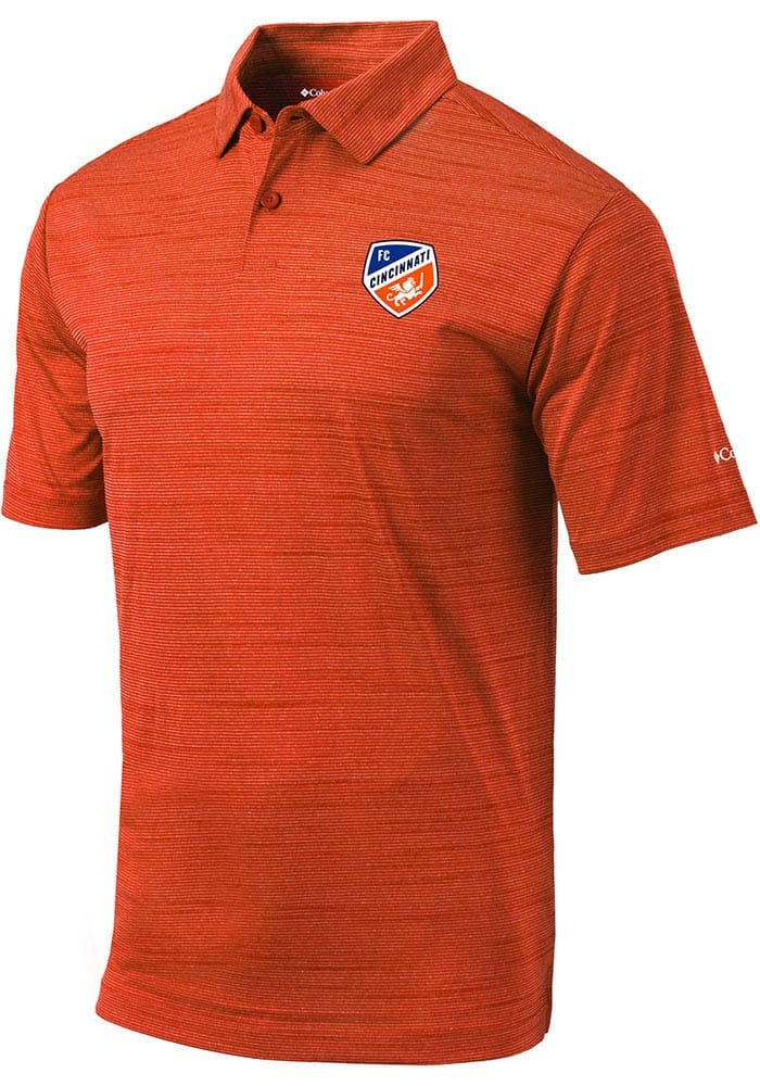 Columbia FC Cincinnati Mens Set Short Sleeve Polo