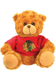 Chicago Blackhawks 9 inch Red Shirt Bear Plush