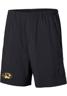 Columbia Missouri Tigers Mens Black Heat Seal Backcast Shorts
