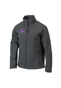 Columbia K-State Wildcats Mens Charcoal Ascender II Heavyweight Jacket