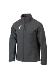Columbia Cincinnati Bearcats Mens Charcoal Ascender II Heavyweight Jacket