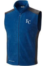 Columbia Kansas City Royals Mens Blue Flanker Sleeveless Jacket