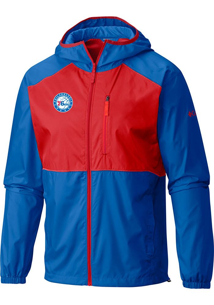 Columbia Philadelphia 76ers Mens ROYAL Flash Forward Light Weight