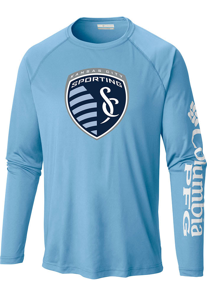 Columbia Sporting Kansas City Light Blue TERMINAL TACKLE Long Sleeve T-Shirt