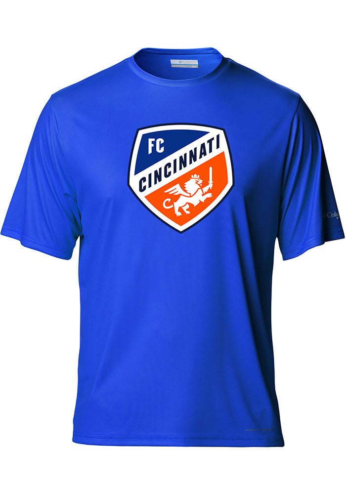 Columbia FC Cincinnati Blue Terminal Tackle SS Short Sleeve T Shirt