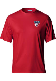 Columbia FC Dallas Red Terminal Tackle Short Sleeve T Shirt
