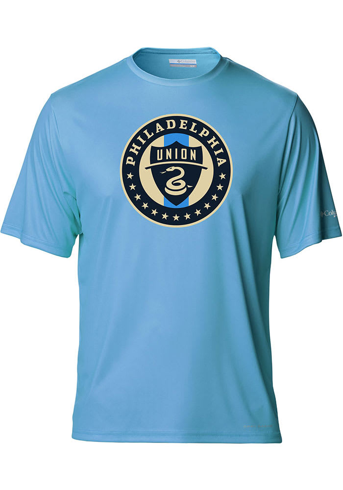 Columbia Philadelphia Union Light Blue Terminal Tackle Short Sleeve T Shirt