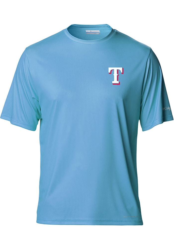Nike Men's Texas Rangers deGrom Away Name and Number Graphic T-shirt