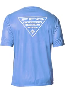 Columbia Houston Astros Light Blue Terminal Tackle Short Sleeve T Shirt