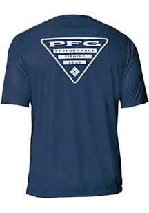 Columbia Houston Astros Navy Blue Terminal Tackle Short Sleeve T Shirt