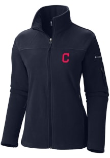 Columbia Cleveland Indians Womens Navy Blue Give and Go Light Weight Jacket