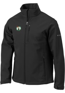 Columbia Boston Celtics Mens Black Heat Seal Ascender Light Weight Jacket