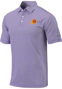 Columbia Phoenix Suns Mens Purple Heat Seal Omni-Wick Club Invite Short Sleeve Polo