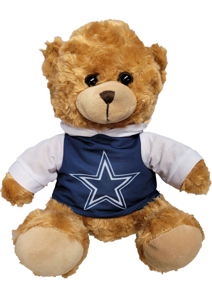 Dallas Cowboys Plush Hoodie Bear Figurine