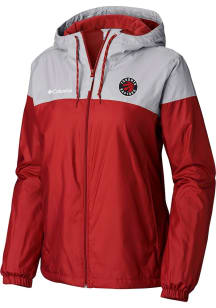 Columbia Toronto Raptors Womens Red Heat Seal Flash Forward Lined Light Weight Jacket
