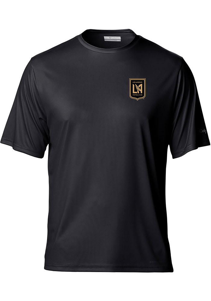 Columbia Los Angeles FC Black Terminal Tackle Short Sleeve T Shirt