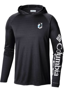 Columbia Minnesota United FC Mens Black Heat Seal Terminal Tackle Long Sleeve Hoodie