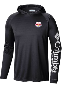 Columbia New York Red Bulls Mens Navy Blue Heat Seal Terminal Tackle Long Sleeve Hoodie