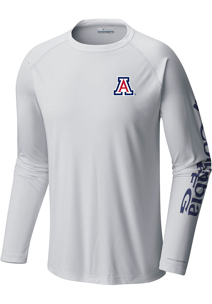 Columbia Arizona Wildcats Navy Blue Terminal Tackle Long Sleeve T Shirt