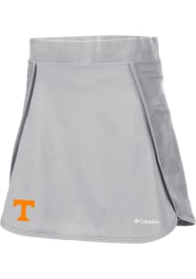 Columbia Tennessee Volunteers Womens Grey Heat Seal Up Next Skort Shorts