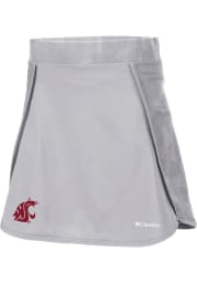 Columbia Washington State Cougars Womens Grey Up Next Skort Shorts
