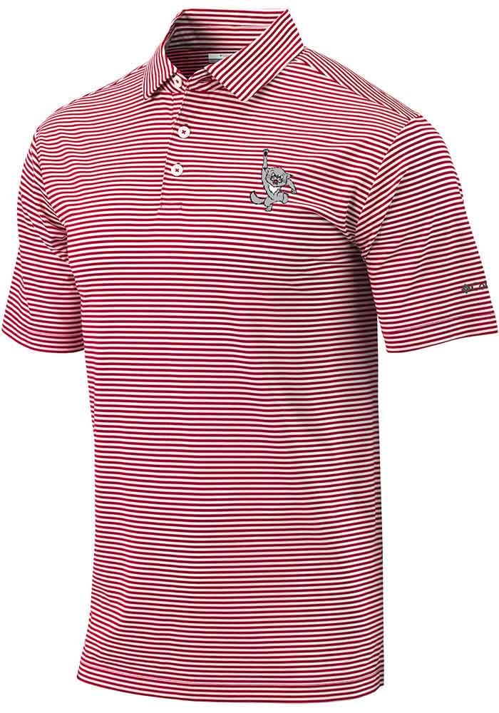 Columbia Cincinnati Bearcats Mens Club Invite Short Sleeve Polo