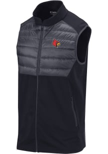 Columbia Louisville Cardinals Mens Black In the Element Sleeveless Jacket