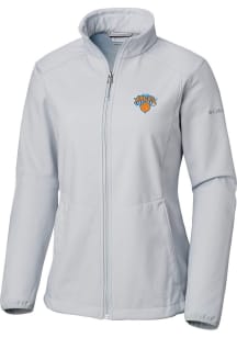 Columbia New York Knicks Womens White Heat Seal Kruser Ridge Light Weight Jacket