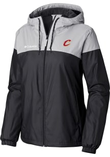Columbia Cleveland Cavaliers Womens Black Heat Seal Flash Forward Lined Light Weight Jacket
