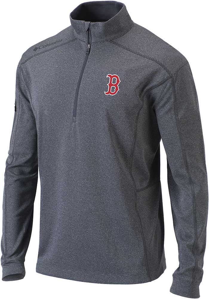 Boston Red Sox Columbia Omni-Wick Shotgun Polo - Navy