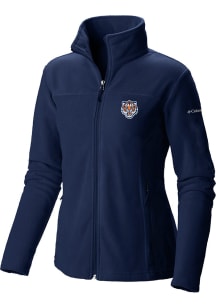 Columbia Detroit Tigers Womens Navy Blue Give and Go II Medium Weight Jacket