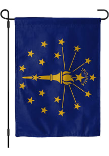 Indiana State 13&quot; x 18&quot; Garden Flag - Blue