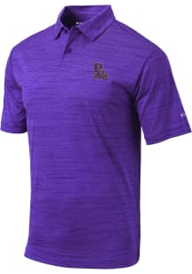 Columbia Prairie View A&amp;M Panthers Mens Purple Set Short Sleeve Polo