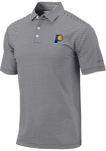 Columbia Indiana Pacers Mens Black Club Invite Short Sleeve Polo