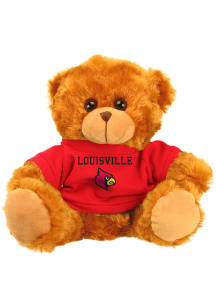 Louisville Cardinals 9 inch Jersey Bear Plush
