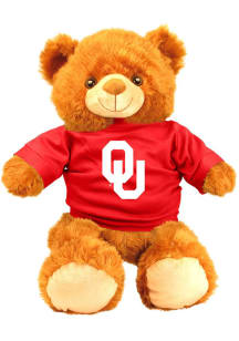 Oklahoma Sooners 18 inch Jersey Bear Plush