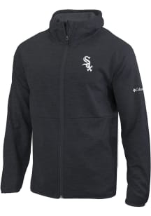 Columbia Chicago White Sox Mens Black Heat Seal Its Time Medium Weight Jacket