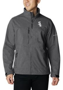 Columbia Chicago White Sox Mens Charcoal Heat Seal Ascender II Softshell Medium Weight Jacket